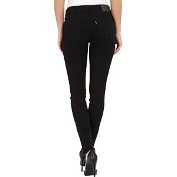 Levi's 711 Skinny Jeans Soft Black Size 29 NWT - Picture 3 of 3